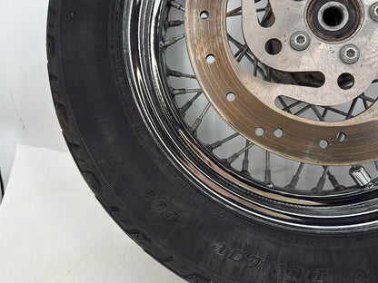 2000 Harley Softail FLSTC Heritage Classic OEM Rear Wheel Rim Tire Spoked