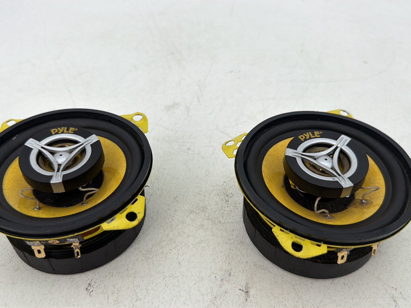 1984 - 1998 Harley-Davidson Touring Electra Glide Classic Left Right Sound Audio Speakers Pyle PLG4.2