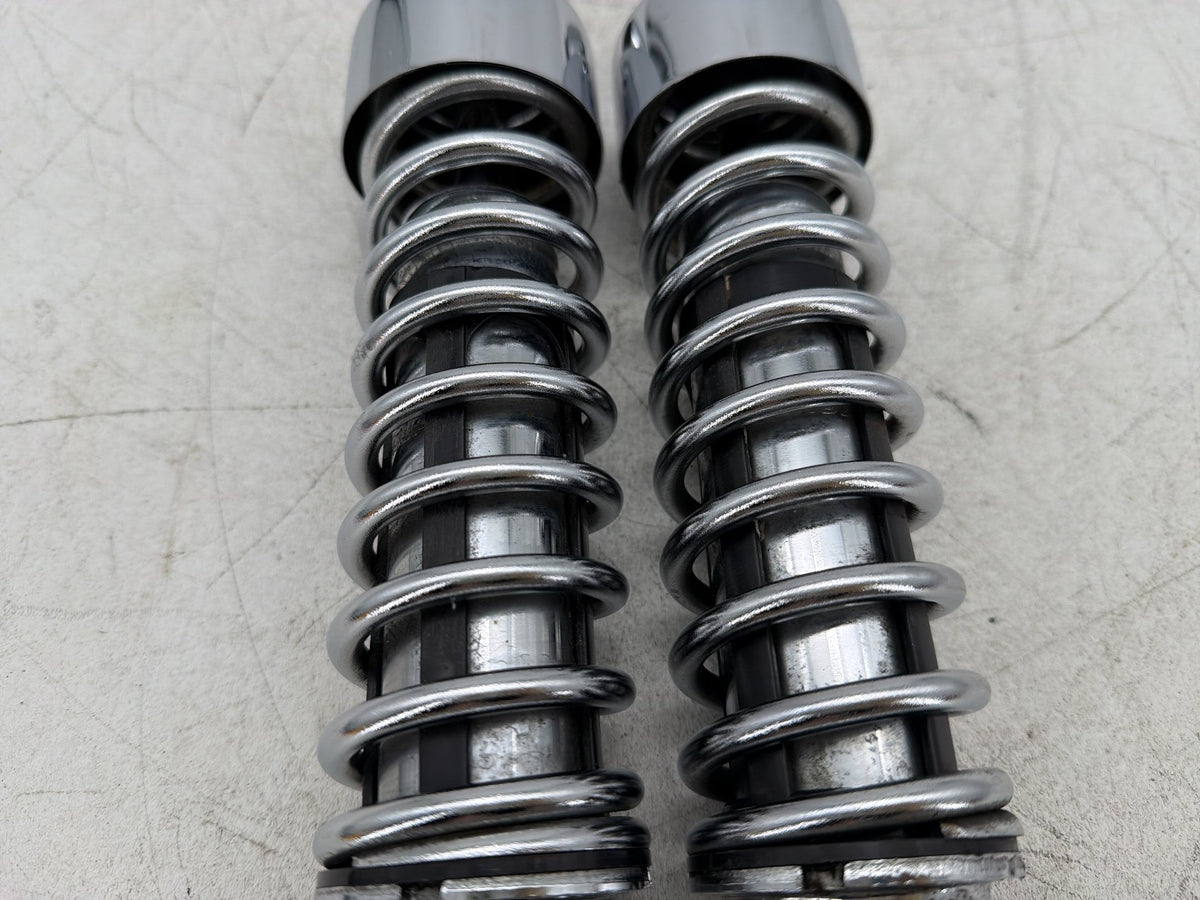 00 Harley Sportster 1200 Custom XL1200C Rear Left Right Shock Absorbers Low 12"