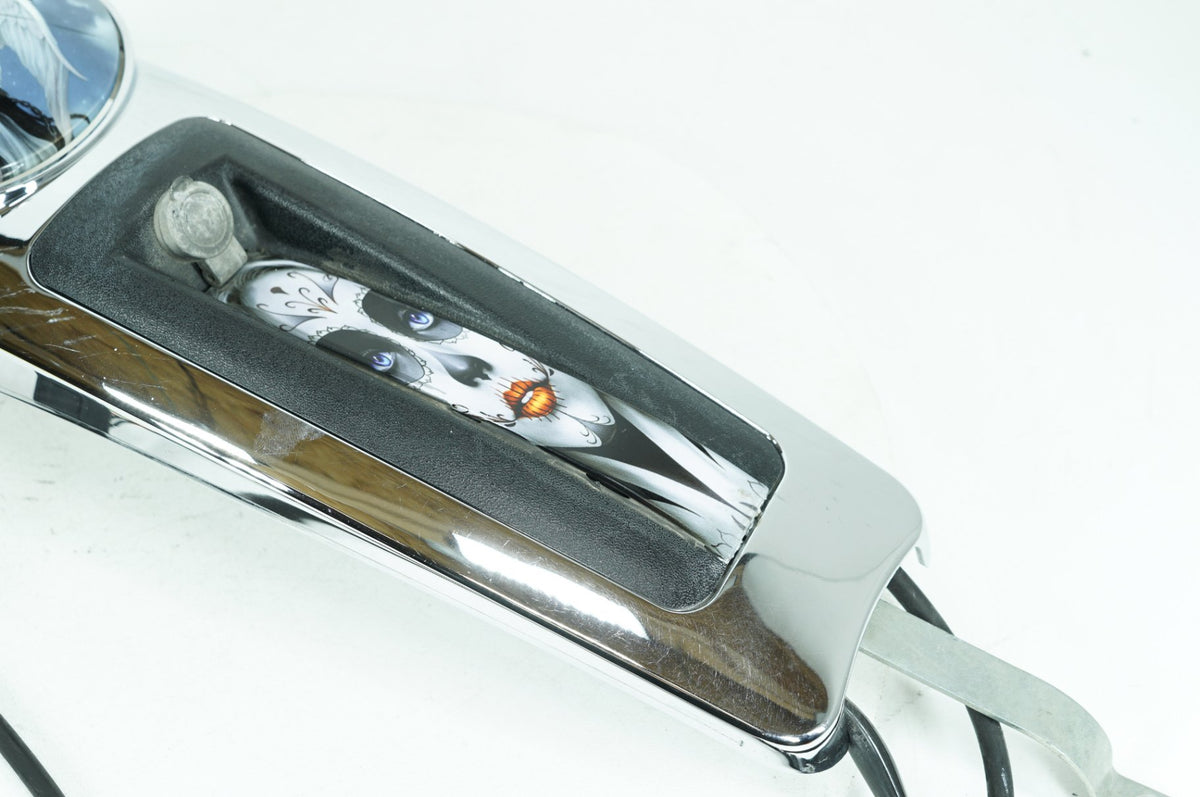 08 Harley Touring FLHTC Electra Glide Ultra OEM Fuel Gas Tank Dash Console NOKey