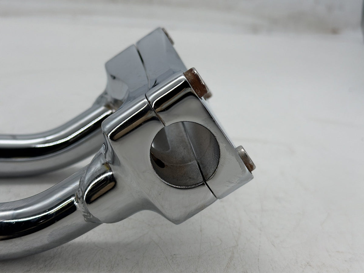2011 Harley Electra Touring Police Front Upper Handlebar Riser Top Clamp Chrome