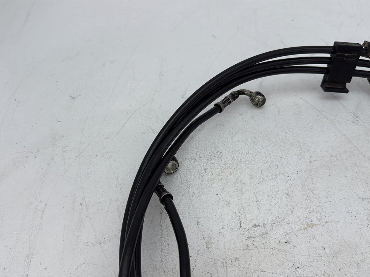 18 Harley Electra Glide Touring Ultra FLHTCU OEM Front Brake Hose Line Pipe ABS