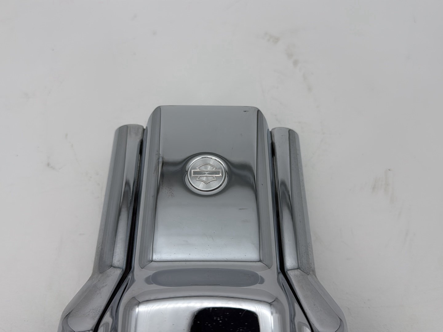2003 Harley Sportster XL1200C 1200 Custom Anniversary OEM Front Handlebar Riser Top Clamp Chrome