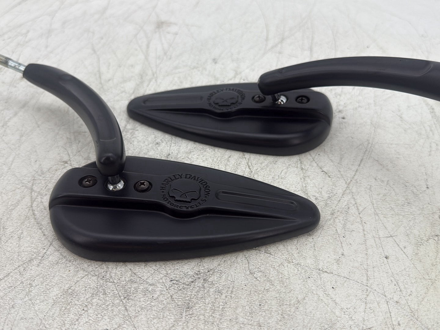 2004 Harley Road King Touring Custom FLHRSI OEM Left Right Rear View Mirror