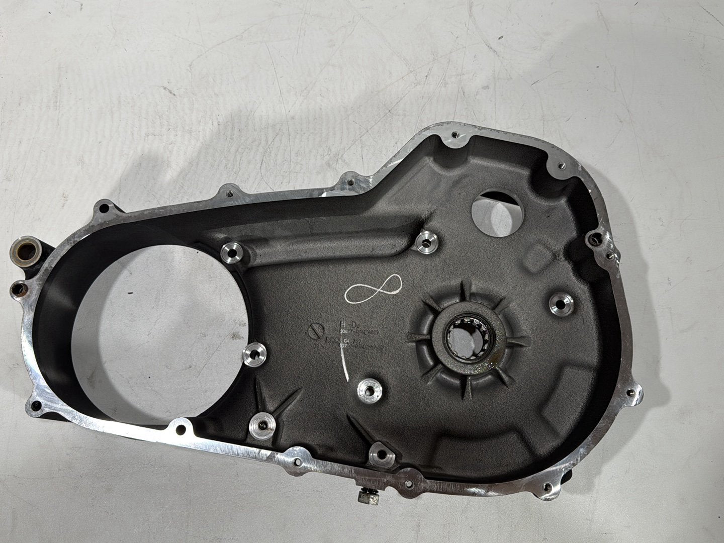 2010 Harley Street Glide Touring FLHX OEM Inner Primary Clutch Cover