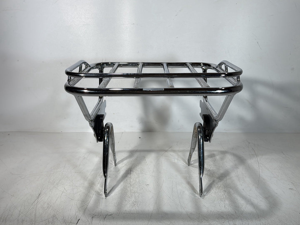 08 Harley Touring Electra Glide Ultra Rear Back Luggage Rack Storage Baggage Bar