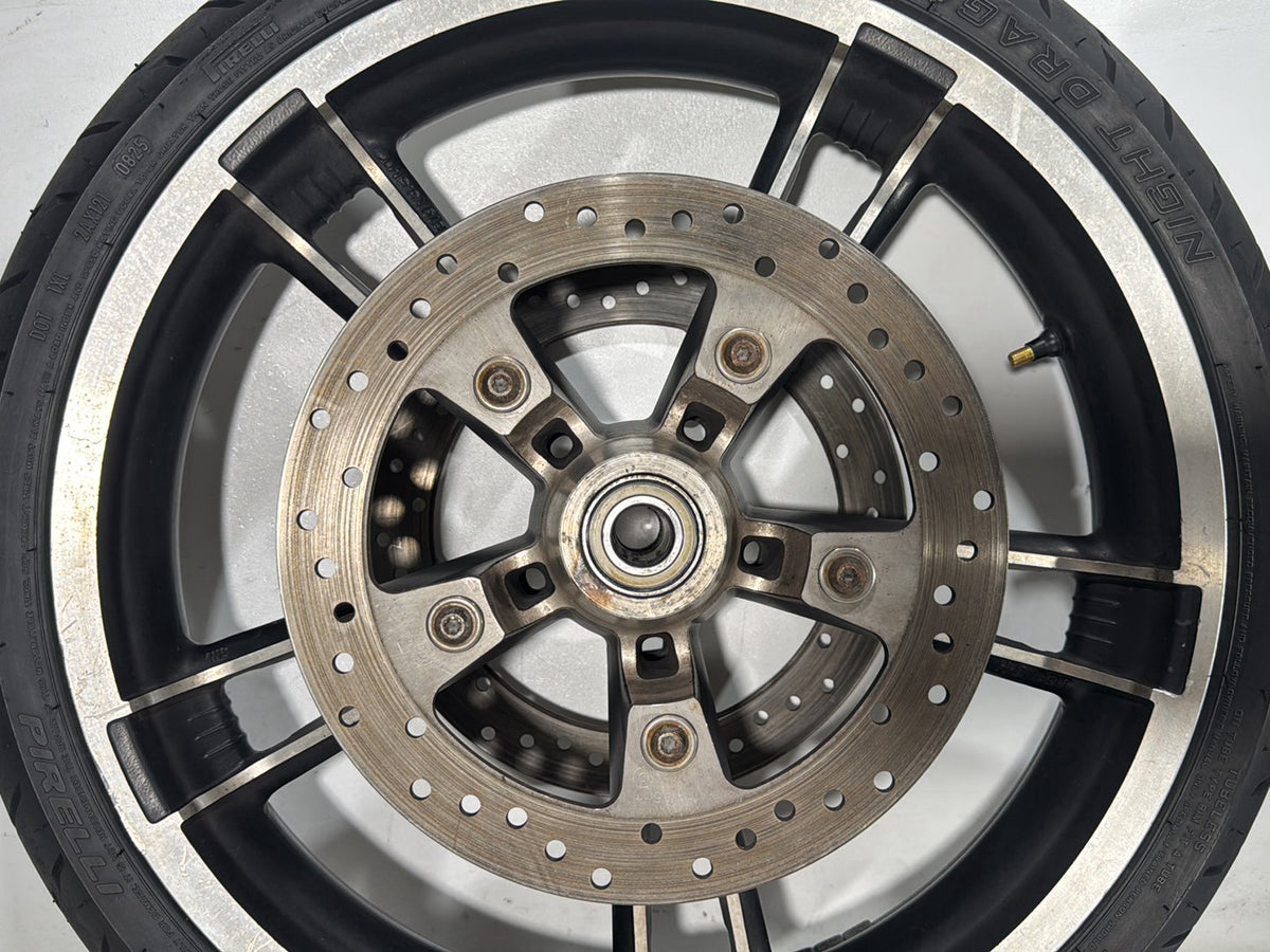 2017 Harley Road Glide Touring Front Rear Wheel Rim Tire 130/60 180/65 16" 19"
