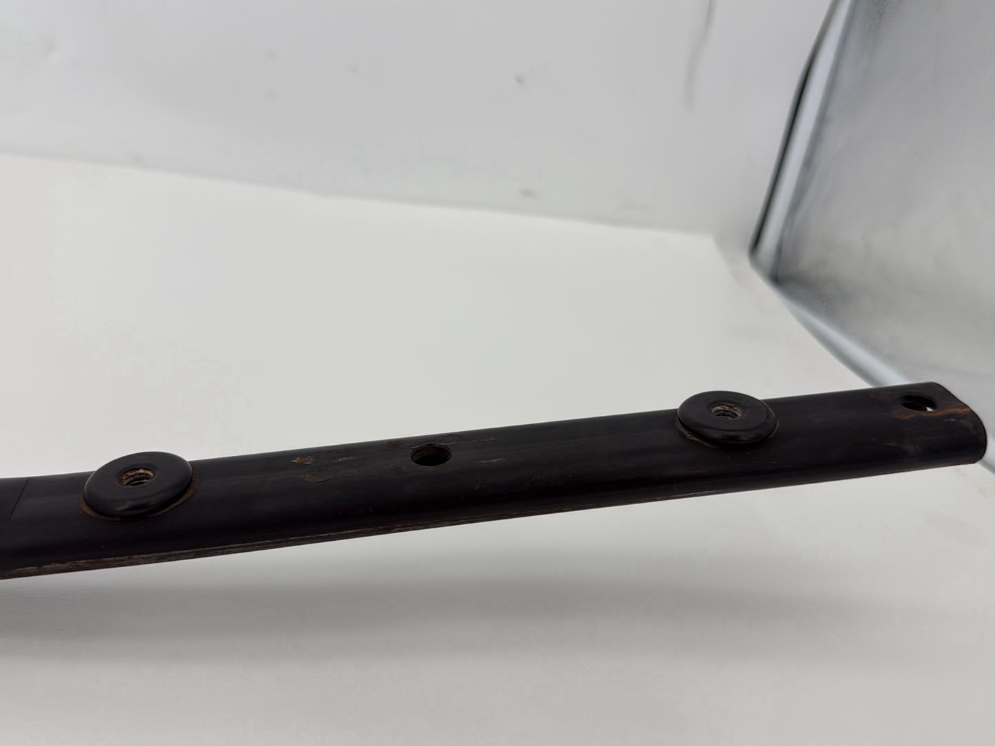 2014 Harley Sportster XL883L 883 SuperLow OEM Exhaust Muffler Interconnect Bracket Support Bar