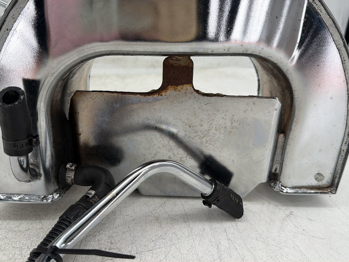03 Harley Softail Deuce FXSTD OEM Oil Tank Reservoir Bottle Canister & Dipstick