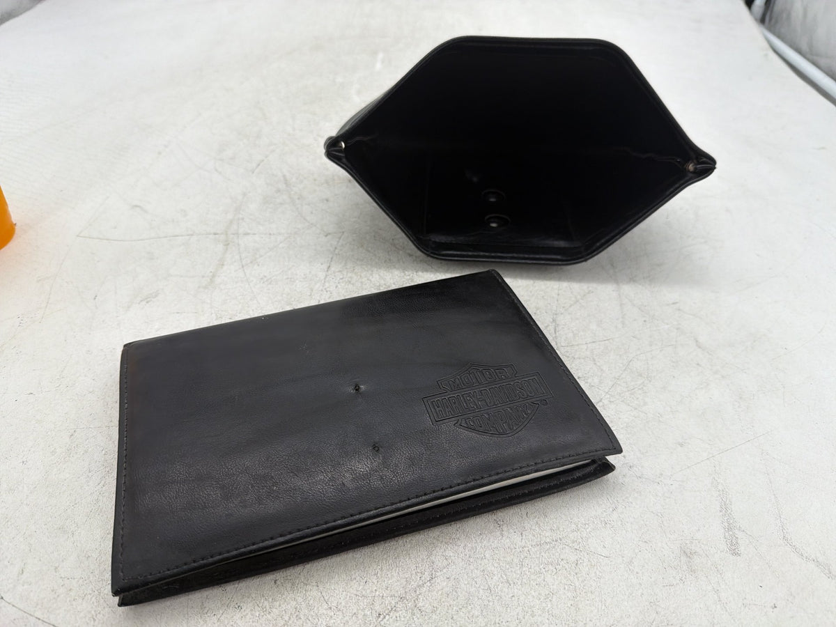 2004 Harley Electra Glide Touring Ultra OEM Tour-Pak Storage Pouch Leather Bag