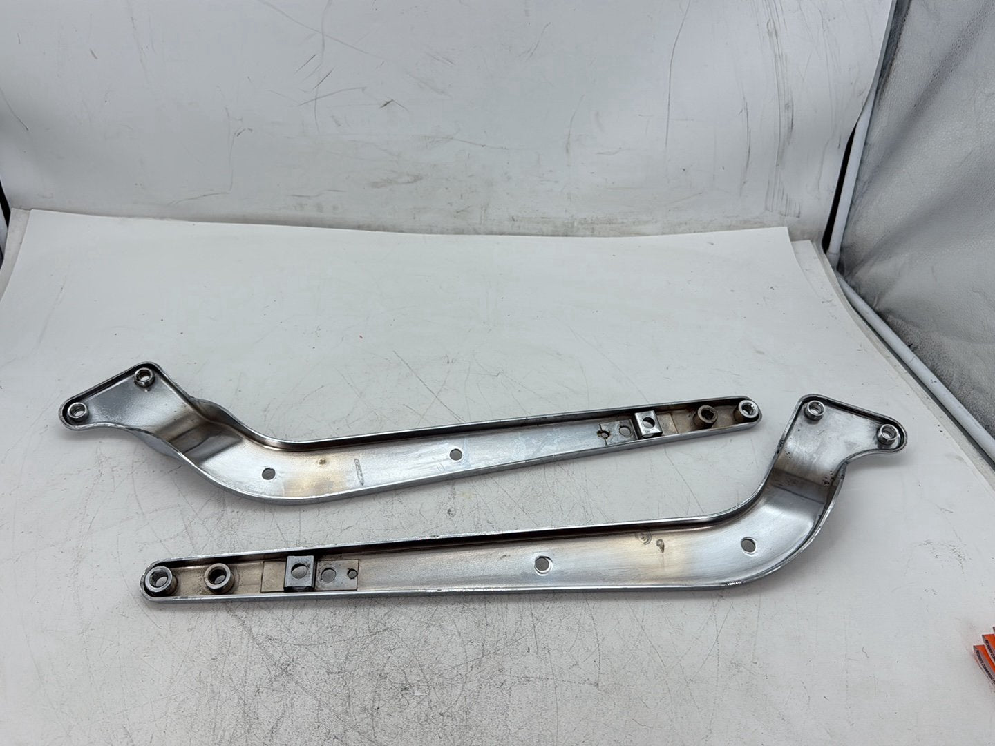 1998 Harley Softail Custom FXSTC OEM Rear Left & Right Fender Support Bracket