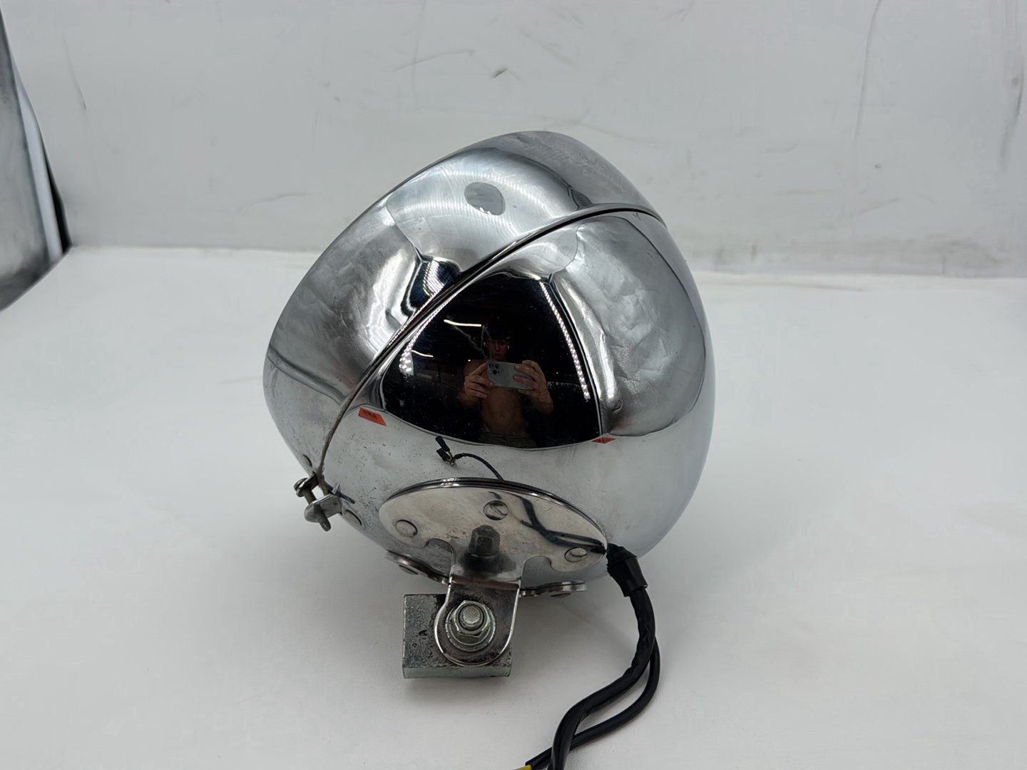 2007 Harley Softail Heritage Classic FLSTC OEM Headlight Headlamp Head Light Halogen