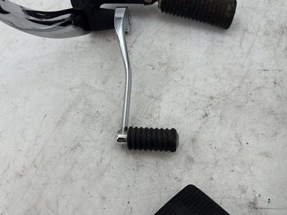 2012 Harley Dyna FXDF Fat Bob OEM Left Right Foot Brake Control Pegs
