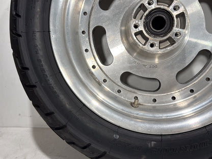 2010 Harley Dyna Fat Bob FXDF OEM Front & Rear Wheel Rim Tire 16"
