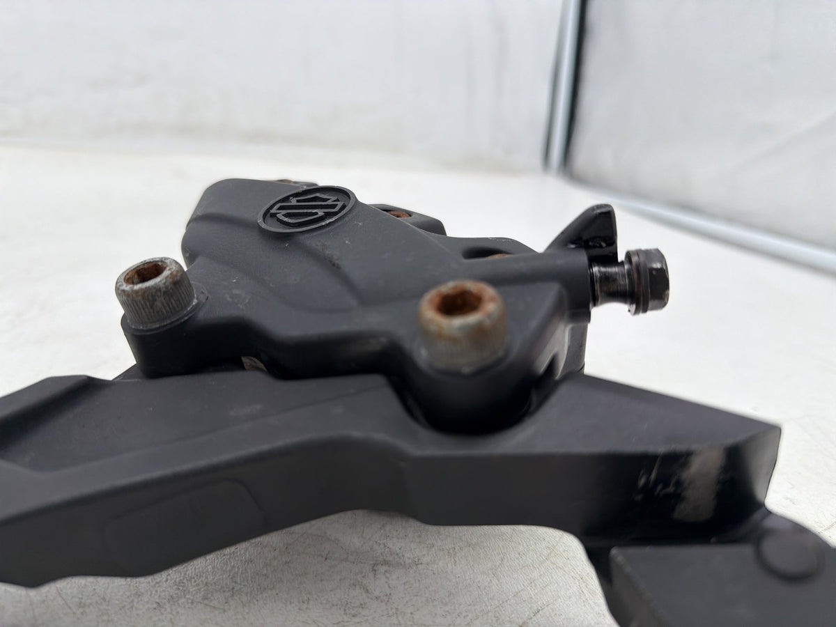 2009 Harley Street Glide Touring FLHX OEM Rear Back Brake Caliper w/ Bracket