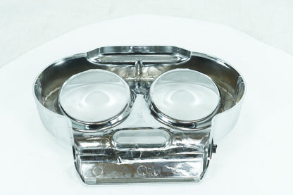 2007 - 2012 Harley-Davidson Touring Road Glide Speedo Tacho Top Cover Cap Chrome