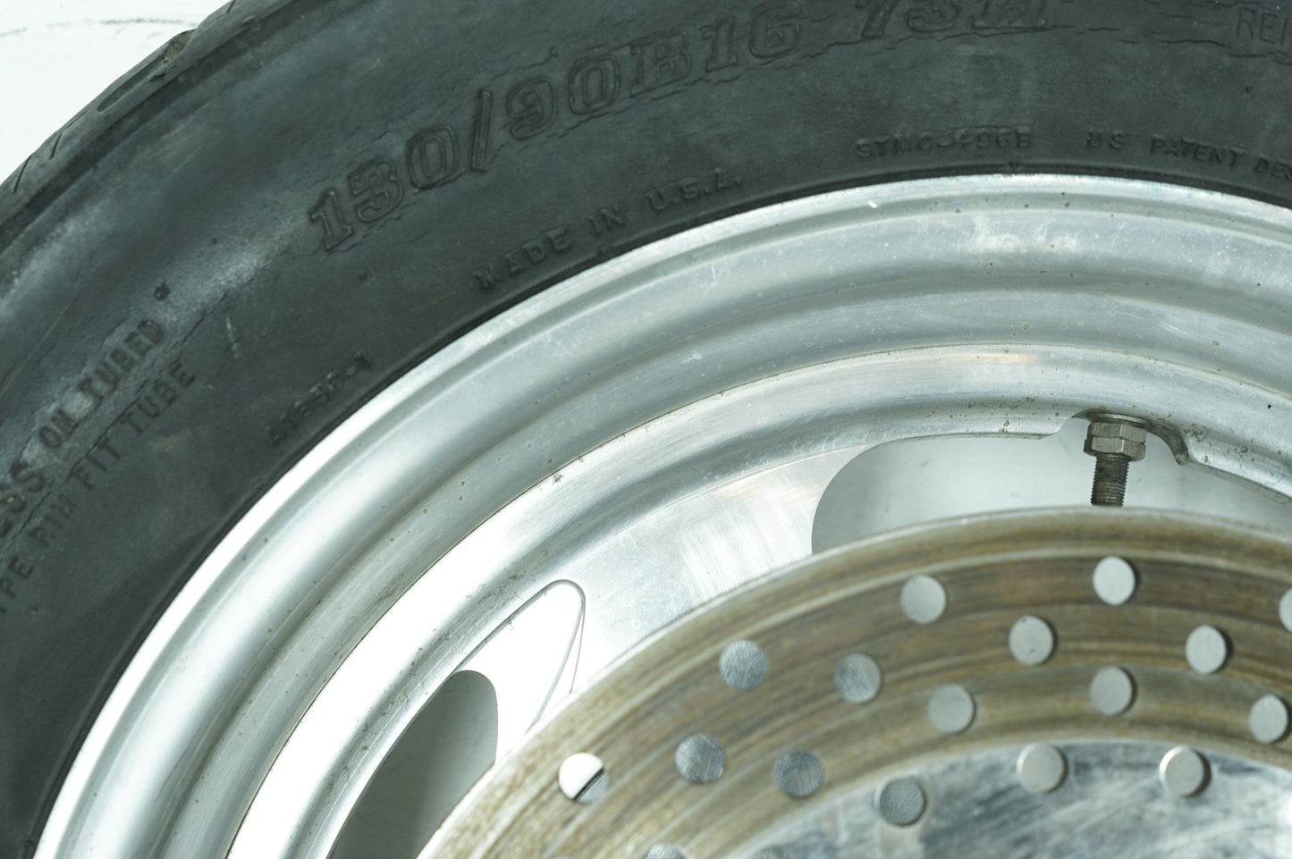 Harley-Davidson Misc  Rear Wheel Rim Tire Saw Blade