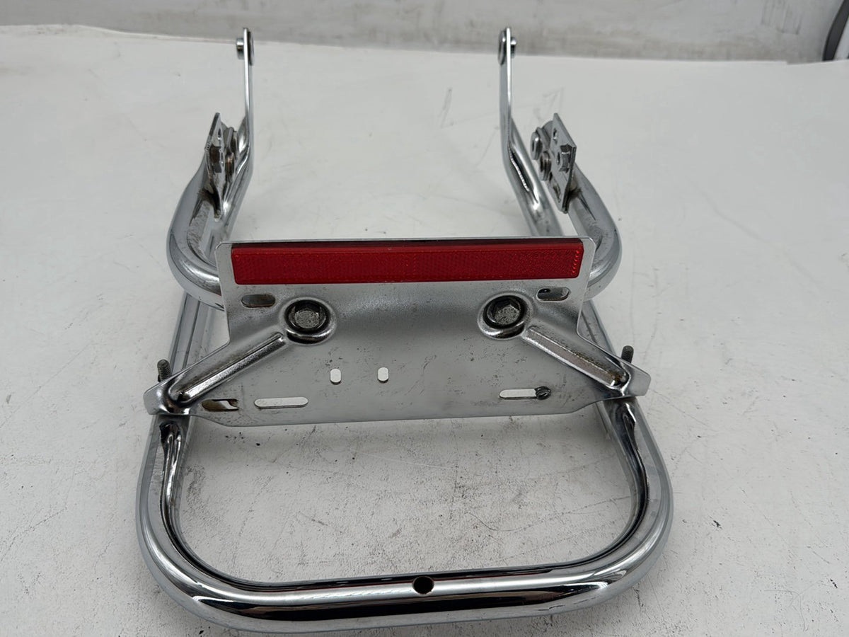 1997 Harley Road King FLHPI OEM Rear License Plate Support Bar Holder