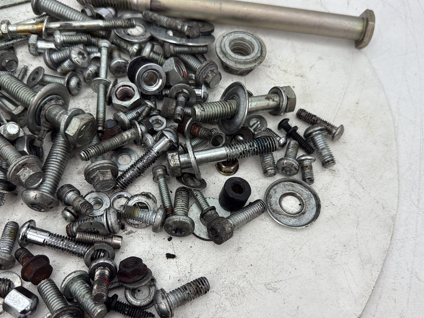 2010 Harley Dyna Fat Bob FXDF OEM Hardware Bolts Nuts & Brackets