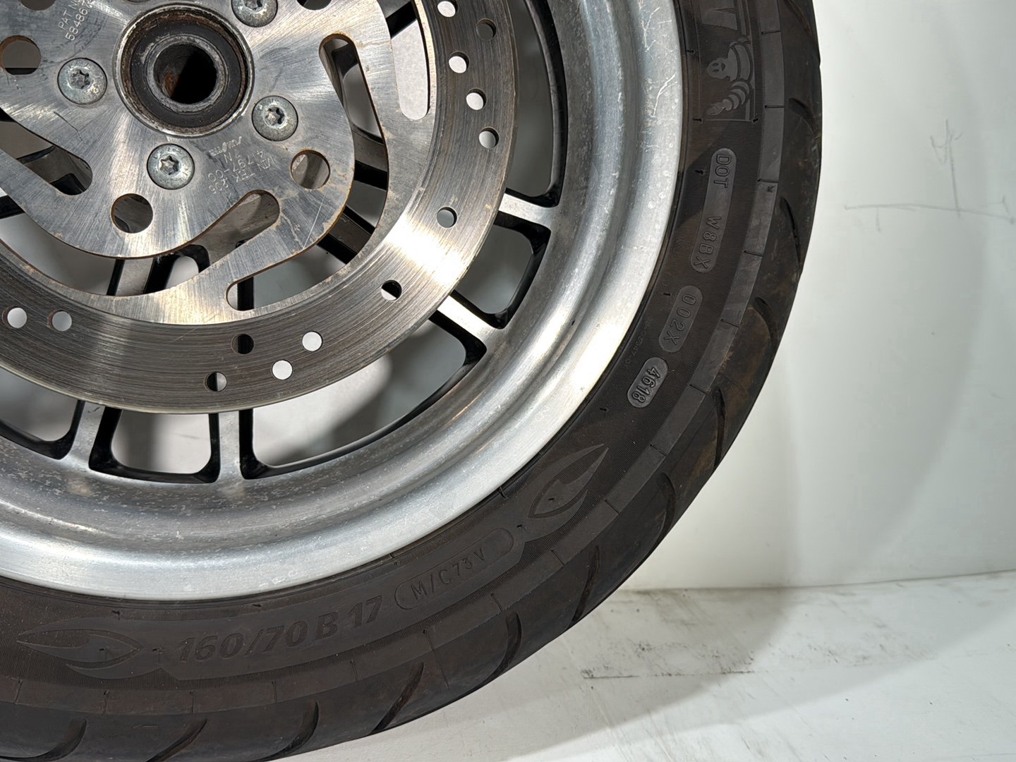 2008 Harley Dyna FXDL Low Rider Anniversary OEM Front & Rear Wheel Rim Tire