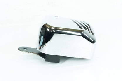 1984 - 1998 Harley-Davidson Touring Electra Glide Classic Horn Signal Klaxon Chrome Cover Ribbed