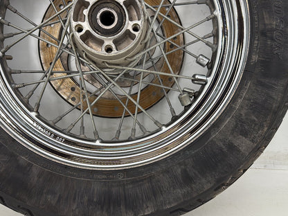 2000 Harley Softail FLSTC Heritage Classic OEM Rear Wheel Rim Tire Spoked