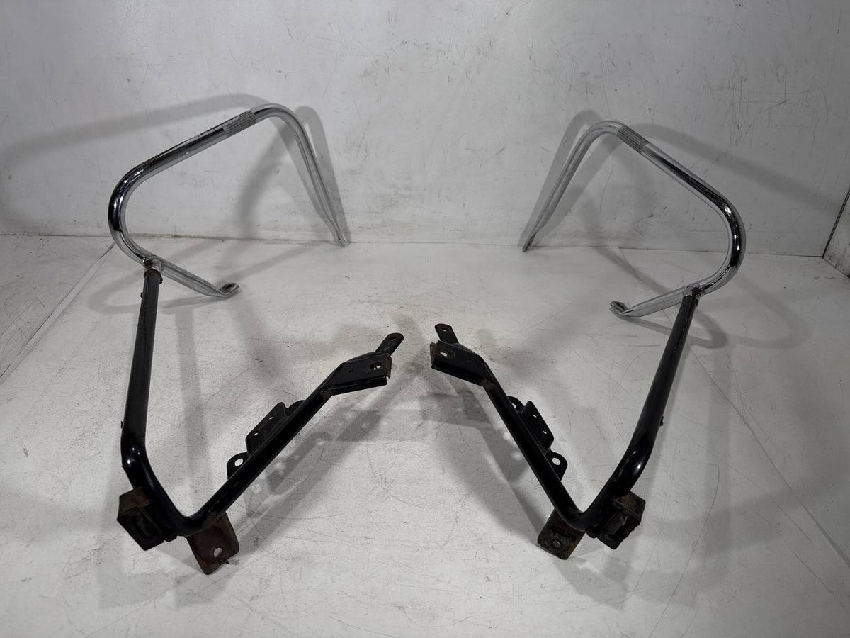 2013 Harley Street Glide Touring OEM Rear Left Right Saddlebag Guard Rails Bar