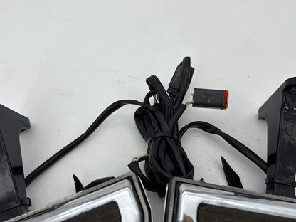 2011 Harley Road King Touring FLHRC Classic OEM Left & Right Passenger Floorboard Foot Rest
