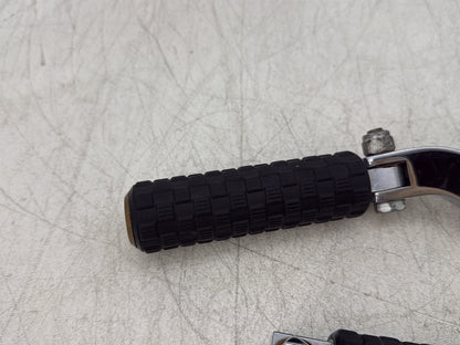 2004 Harley Dyna Super Glide FXDI OEM Passenger Left & Right Foot Pegs