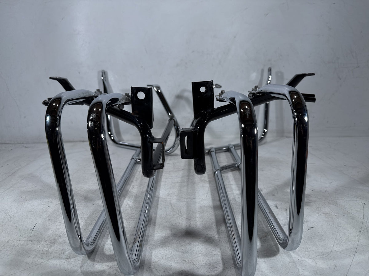 2009 Harley Electra Glide Touring OEM Rear Left Right Saddlebag Guard Rails Bar