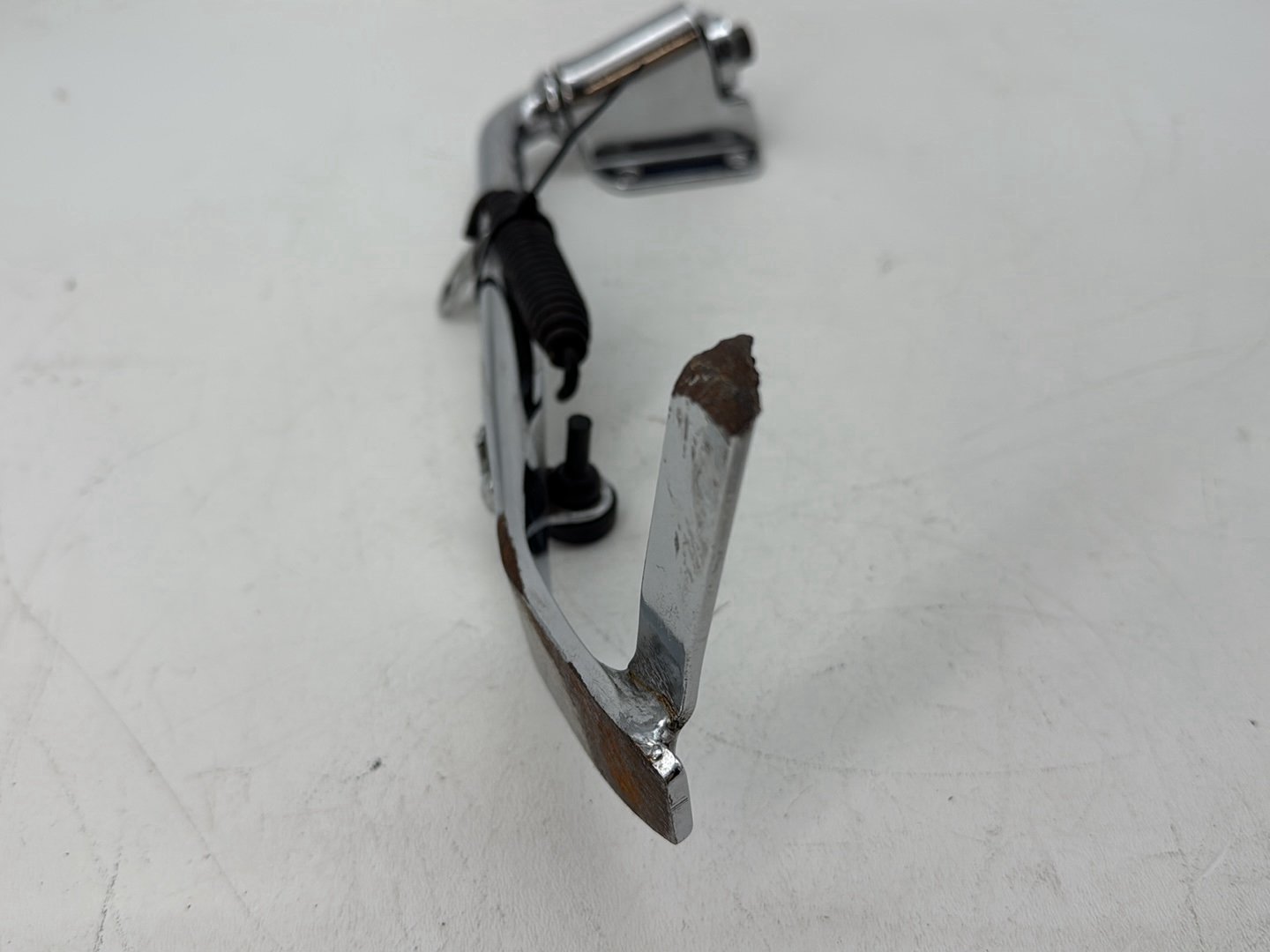 2008 Harley Road King Touring FLHR OEM Left Side Jiffy Kick Stand & Spring