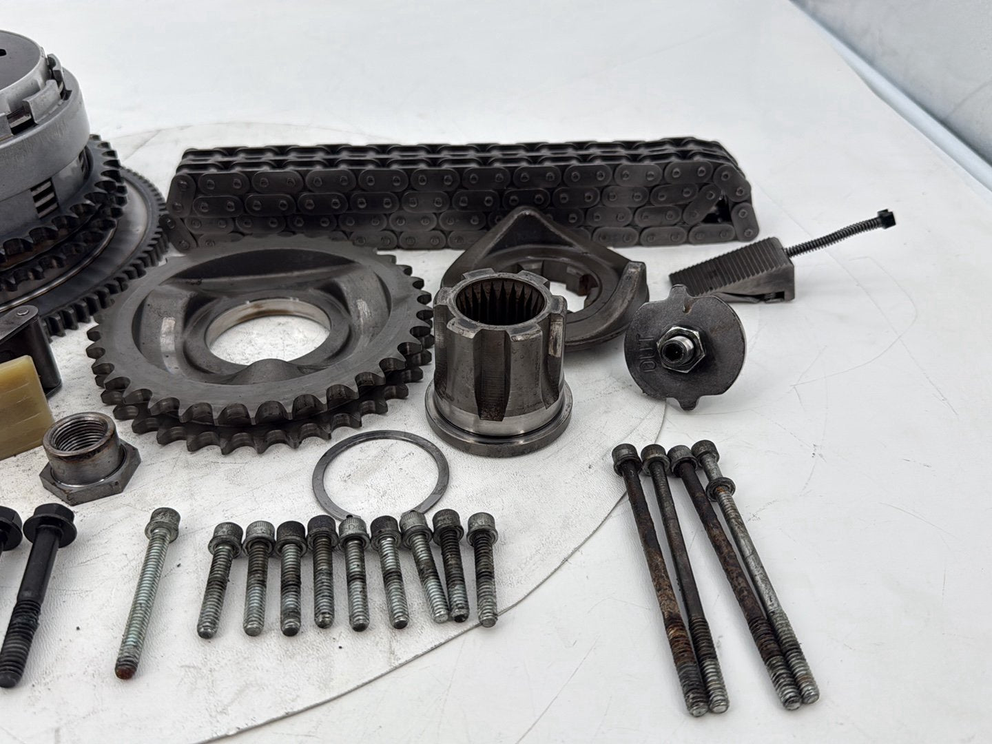 1999 - 2006 Harley-Davidson Dyna Super Glide Clutch Basket Chain Tensioner Kit 37554-06