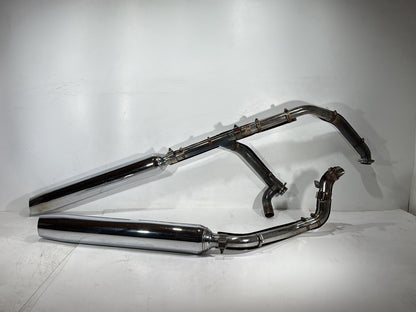 2005 Harley Touring FLHRCI Road King Classic OEM Exhaust Header Pipes Muffler