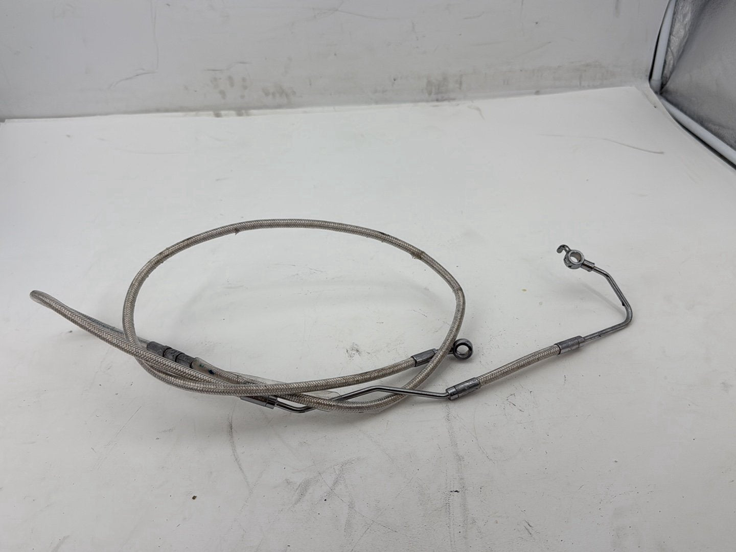 2011 Harley Road King Touring FLHRC Classic OEM Front Brake Hose Line Pipe ABS