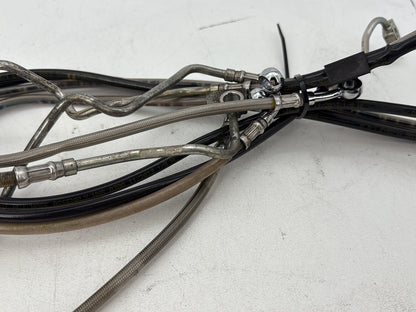 2014 Harley Electra Glide Touring CVO Screamin Eagle OEM Front Brake Hose Line Pipe ABS