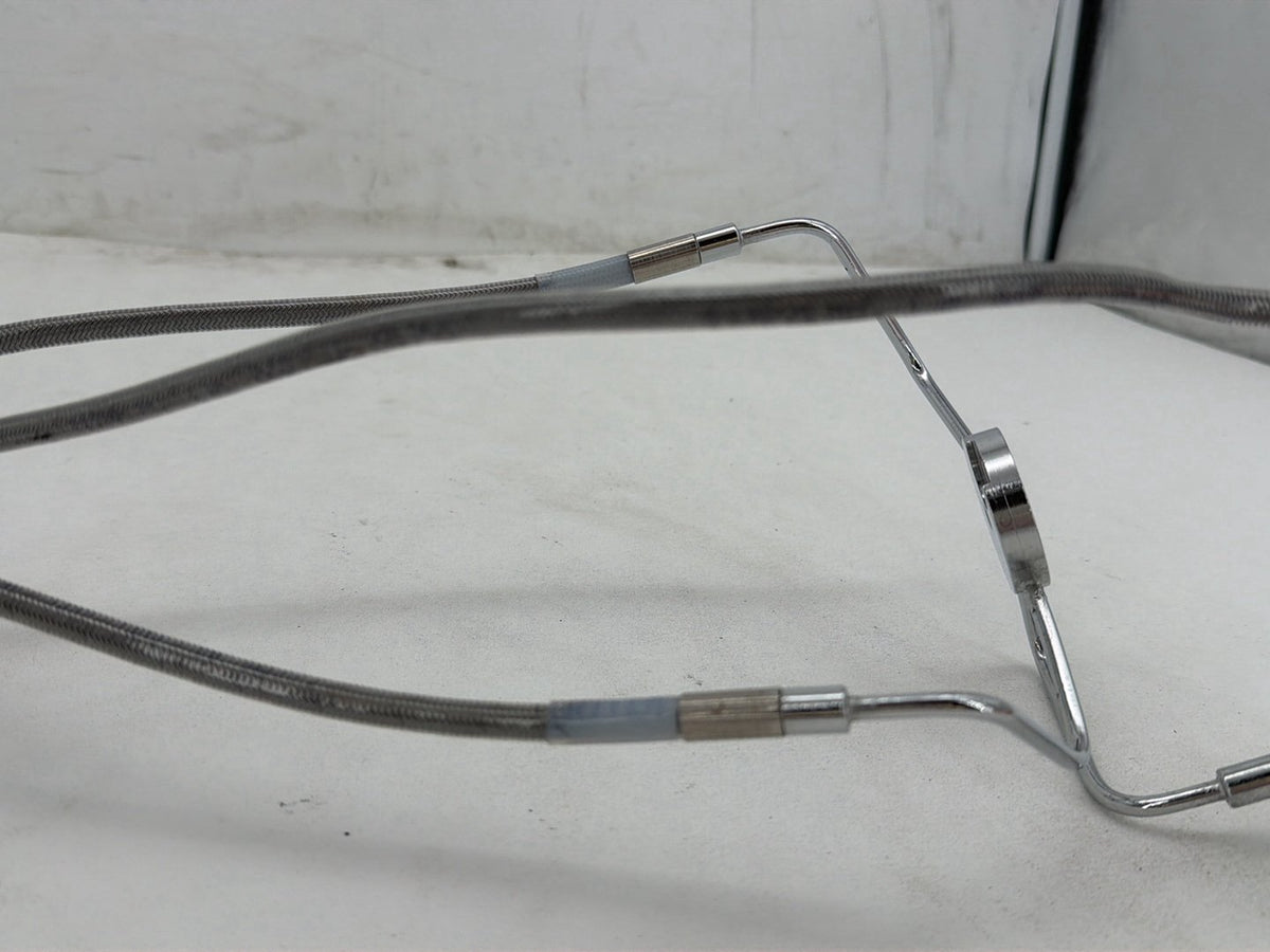 2007 Harley Street Glide Touring FLHX OEM Front Brake Hose Line Pipe