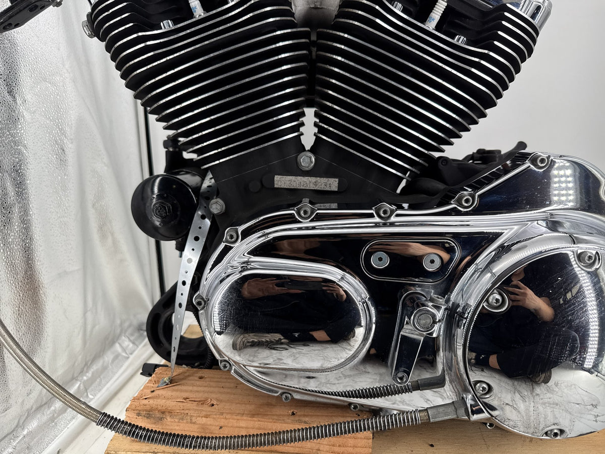 2013 Harley Sportster 1200 Custom XL1200C EFI 1200 Engine Motor Transmission 20K