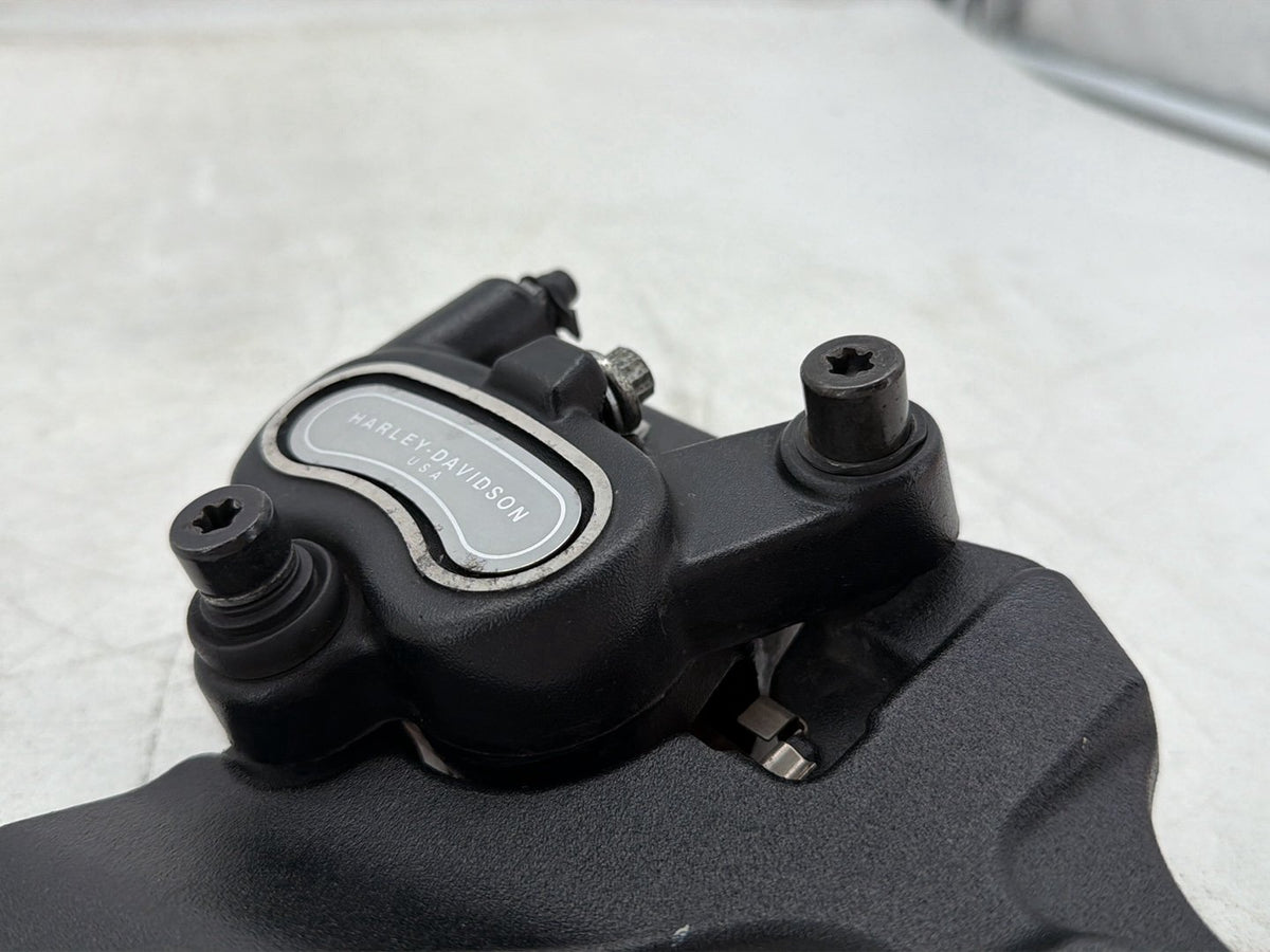2014 Harley Dyna Low Rider FXDL OEM Rear Back Brake Caliper w/ Bracket