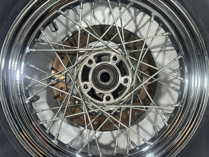 2004 Harley Softail FLSTC Heritage Classic OEM Rear Wheel Rim Tire Spoked