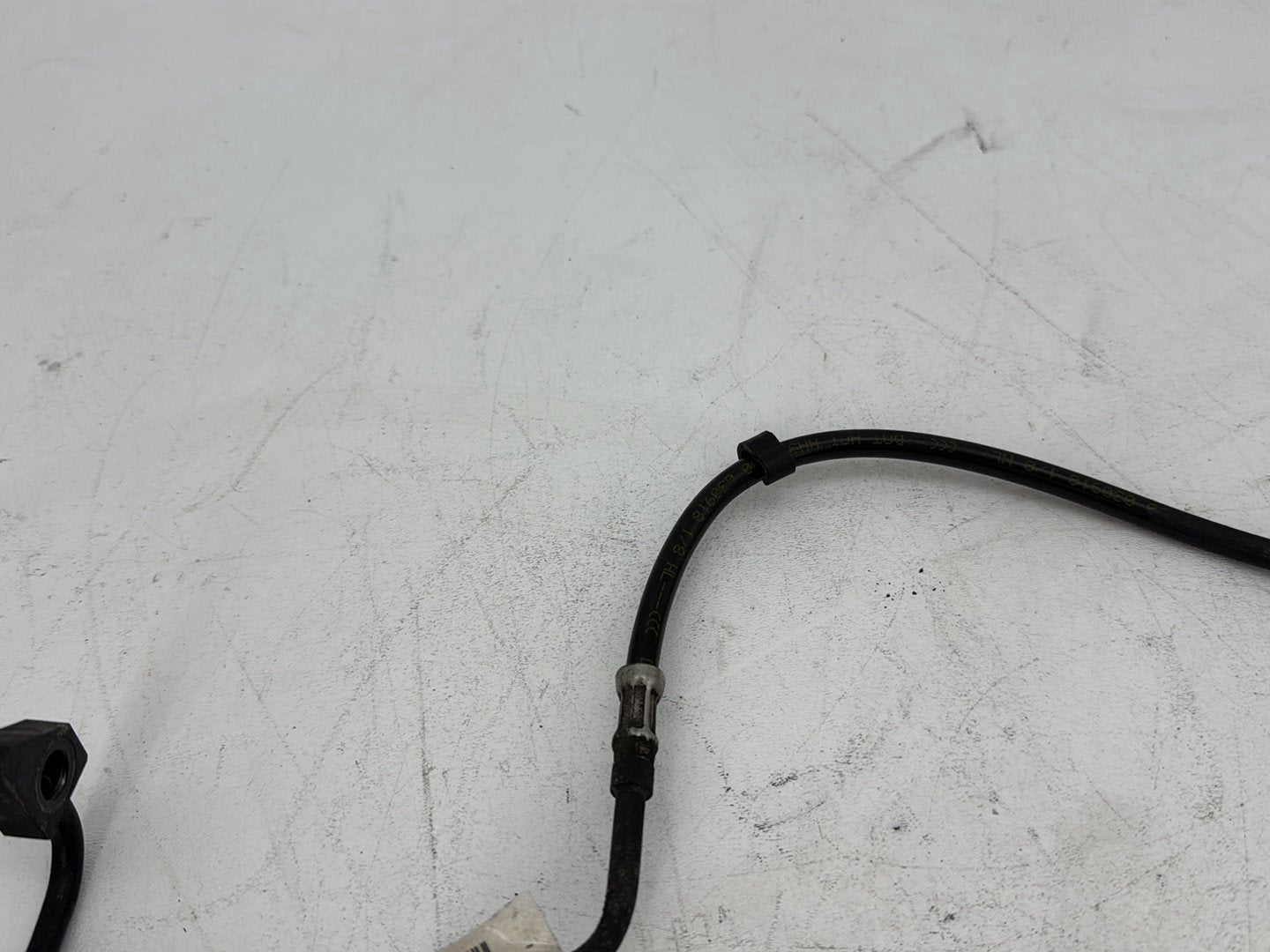 2018 Harley Electra Glide Touring Ultra FLHTCU OEM Rear Brake Hose Line Pipe ABS