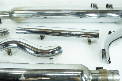 1984 - 1998 Harley-Davidson Touring Electra Glide Ultra Exhaust Header Pipes Muffler  	65627-95A