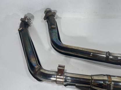 2004 Harley Softail FLSTC Heritage Classic OEM Exhaust Header Pipes Muffler