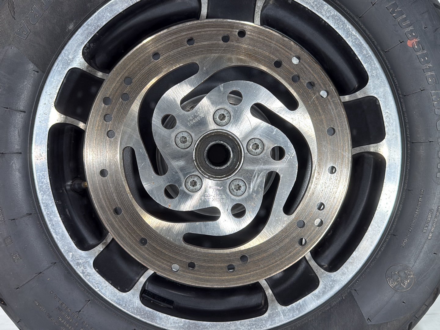 2007 Harley Street Glide Touring FLHX OEM Front & Rear Wheel Rim Tire