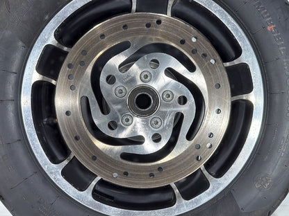 2007 Harley Street Glide Touring FLHX OEM Front & Rear Wheel Rim Tire