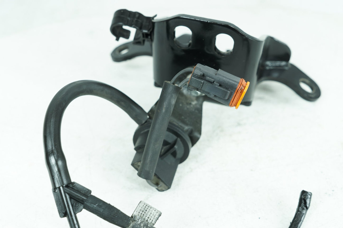 1991 - 2003 Harley-Davidson Sportster Hugger Wire Harness Loom Plug In Connector w/ Bracket Mounting Support Holder