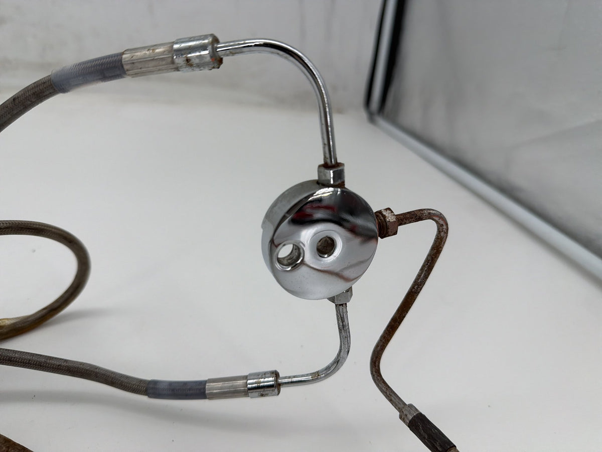 2006 Harley Electra Glide Touring Classic OEM Front Brake Hose Line Pipe