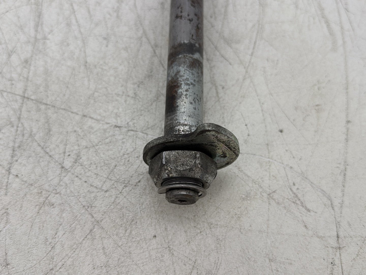 2012 Harley Street Glide Touring FLHX OEM Rear Wheel Axle Bolt Shaft