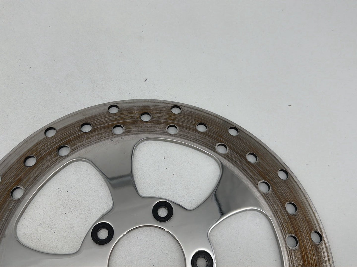 2007 Harley Street Glide Touring FLHX OEM Front Brake Rotors Disc Pair