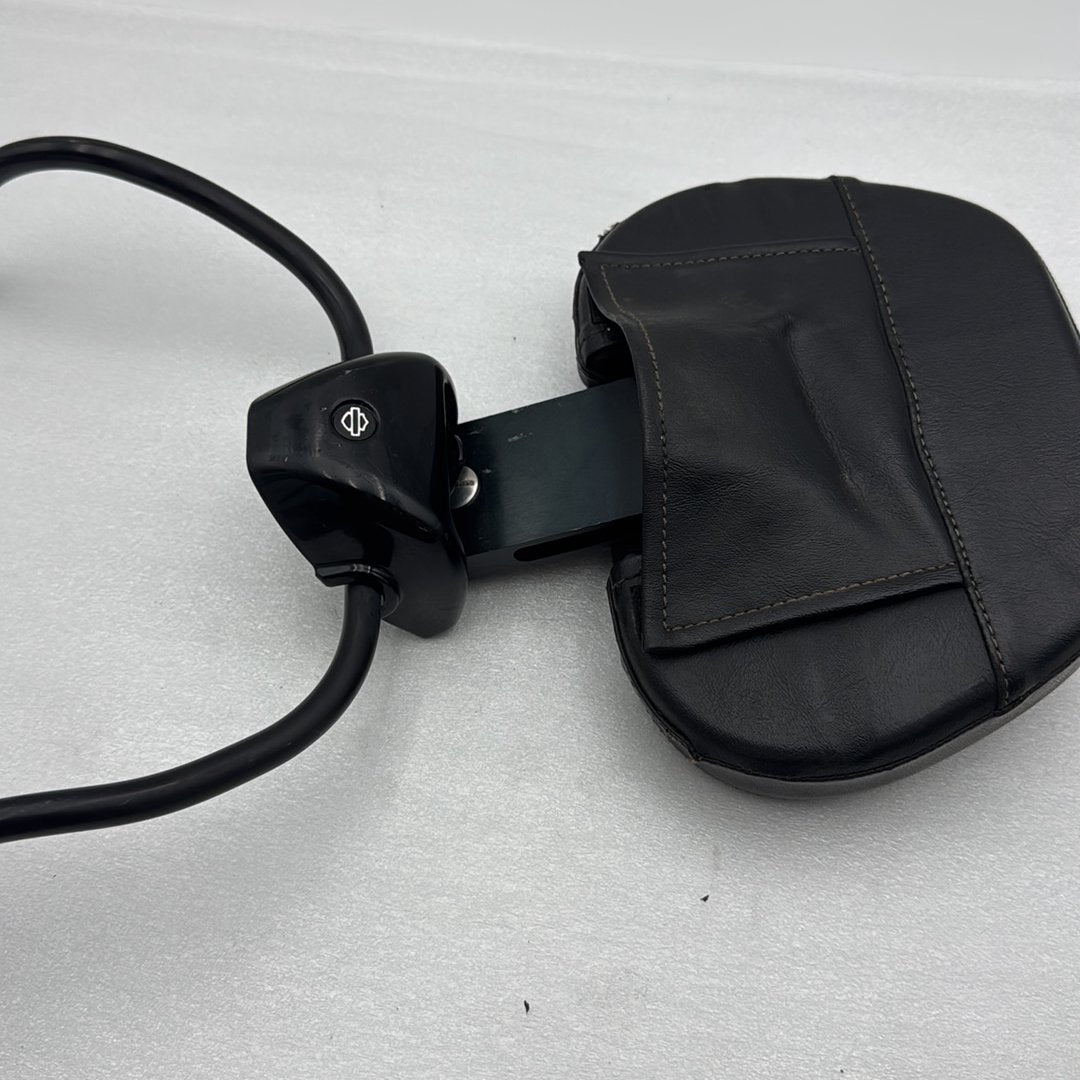 2008 Harley-Davidson Sportster Low Driver Back-Rest Rider Driver Backrest w/ Mounting Bracket Holder
