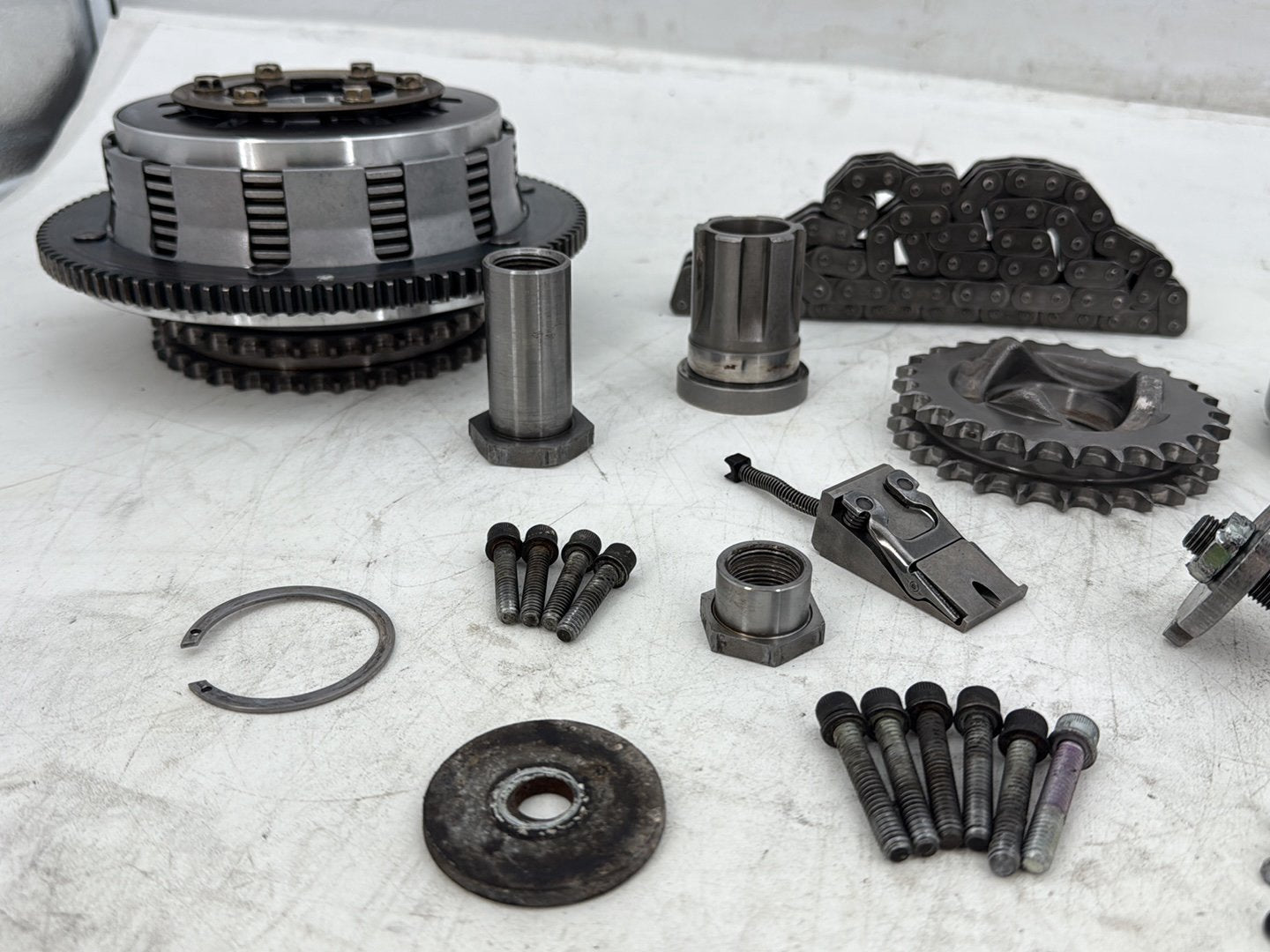 2005 Harley Road Glide Touring FLTRI OEM Clutch Basket Chain Tensioner Kit